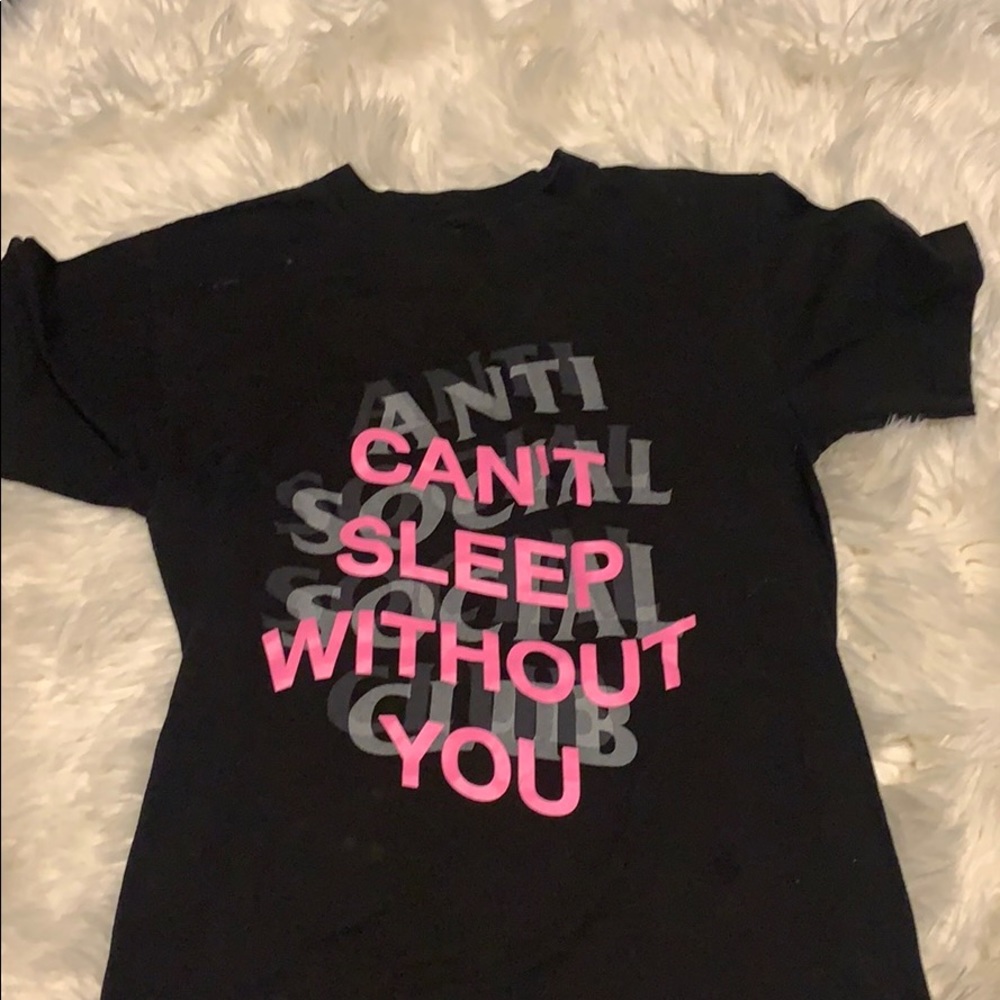 Anti social social club shirt